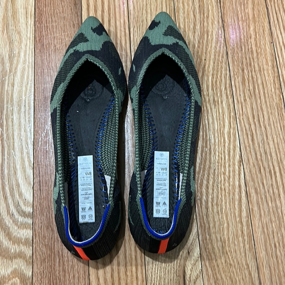 Rothy’s camo flats